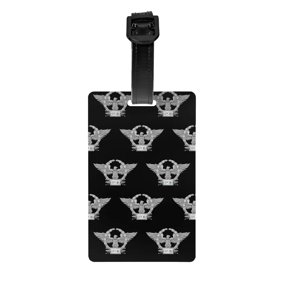 Серебряная багажная бирка SPQR Roman Imperial Eagle для дорожного чемодана