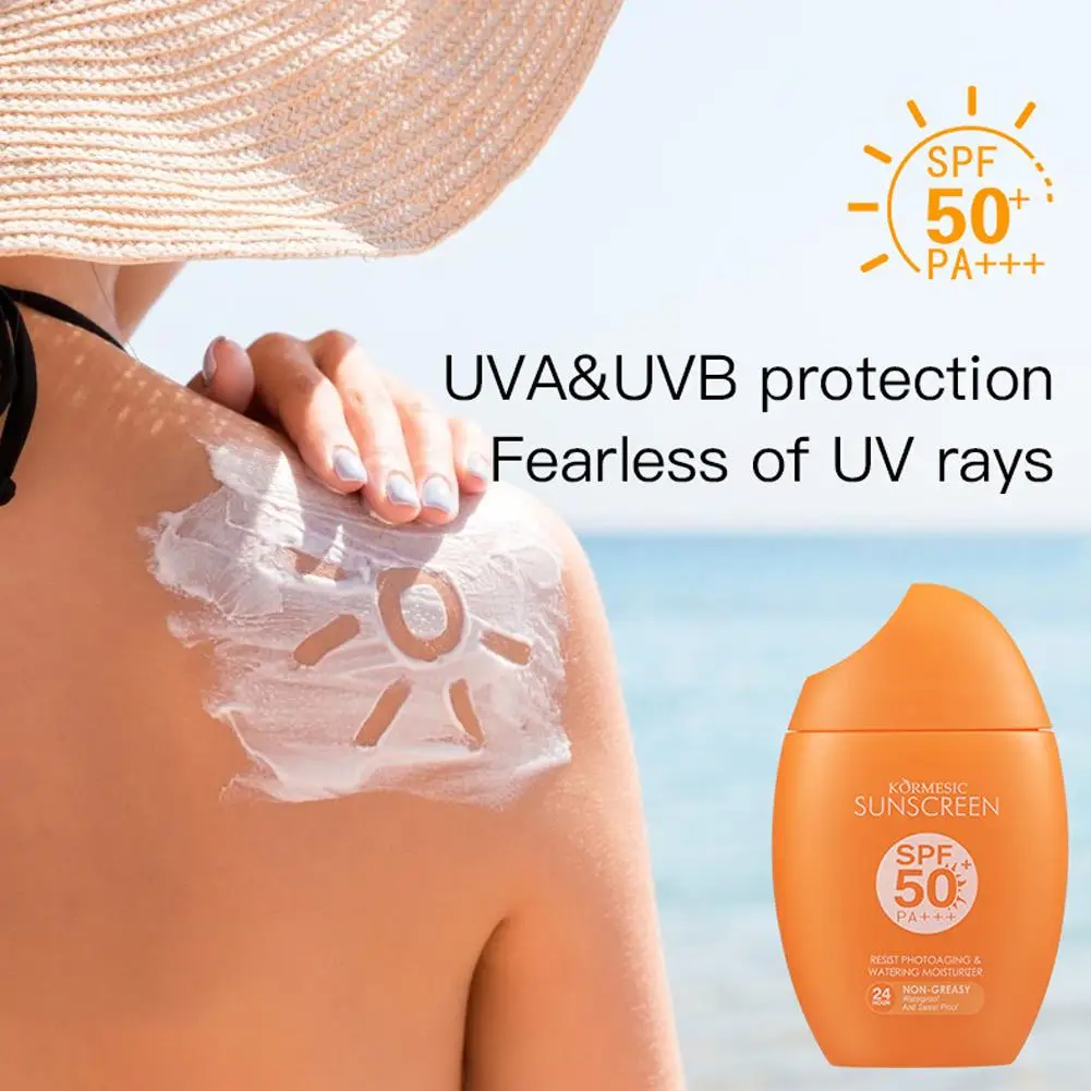 KORMESIC 50 г легкий мультиэффектный солнцезащитный крем увлажняющий SPF50 PA+++ для лица всего тела защитный крем увлажняющий уход за кожей (art.: 3920cd3d64154) - 3920cd3d64154