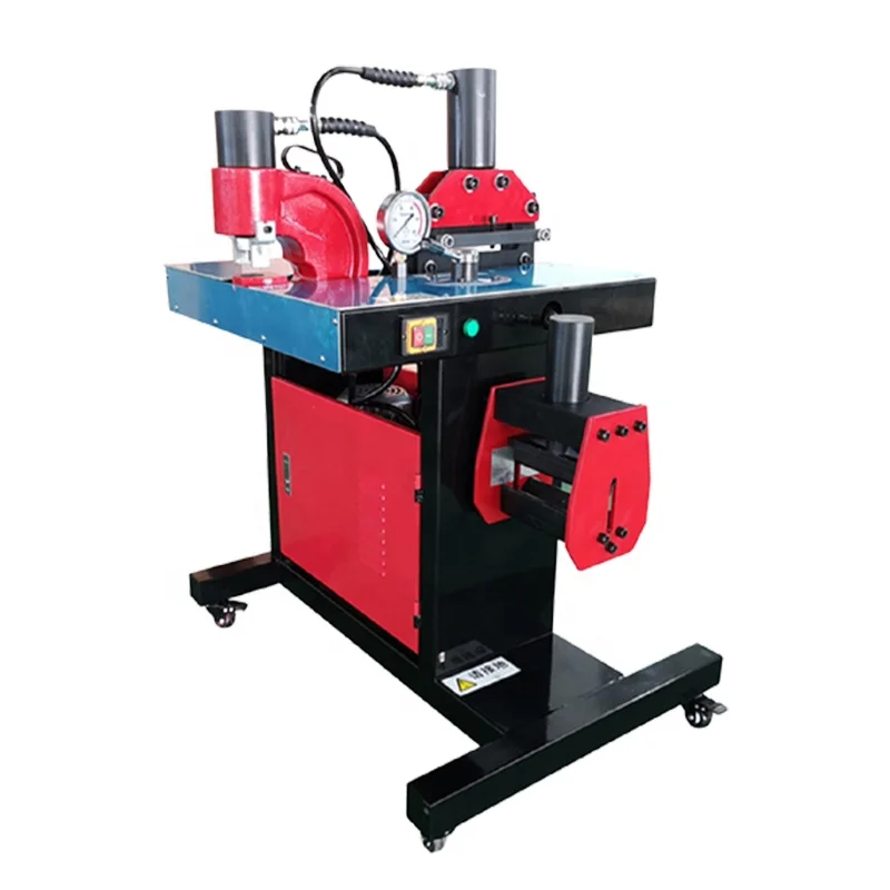 

bus bar punching bending cutting machine dhy-150d 3 in 1 hydraulic automatic busbar processing machine