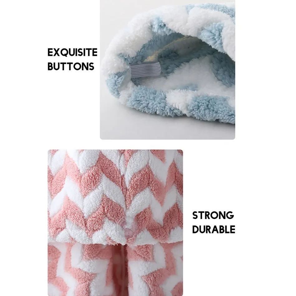 Полотенце для волос из микрофибры супервпитывающее быстро сохнет |