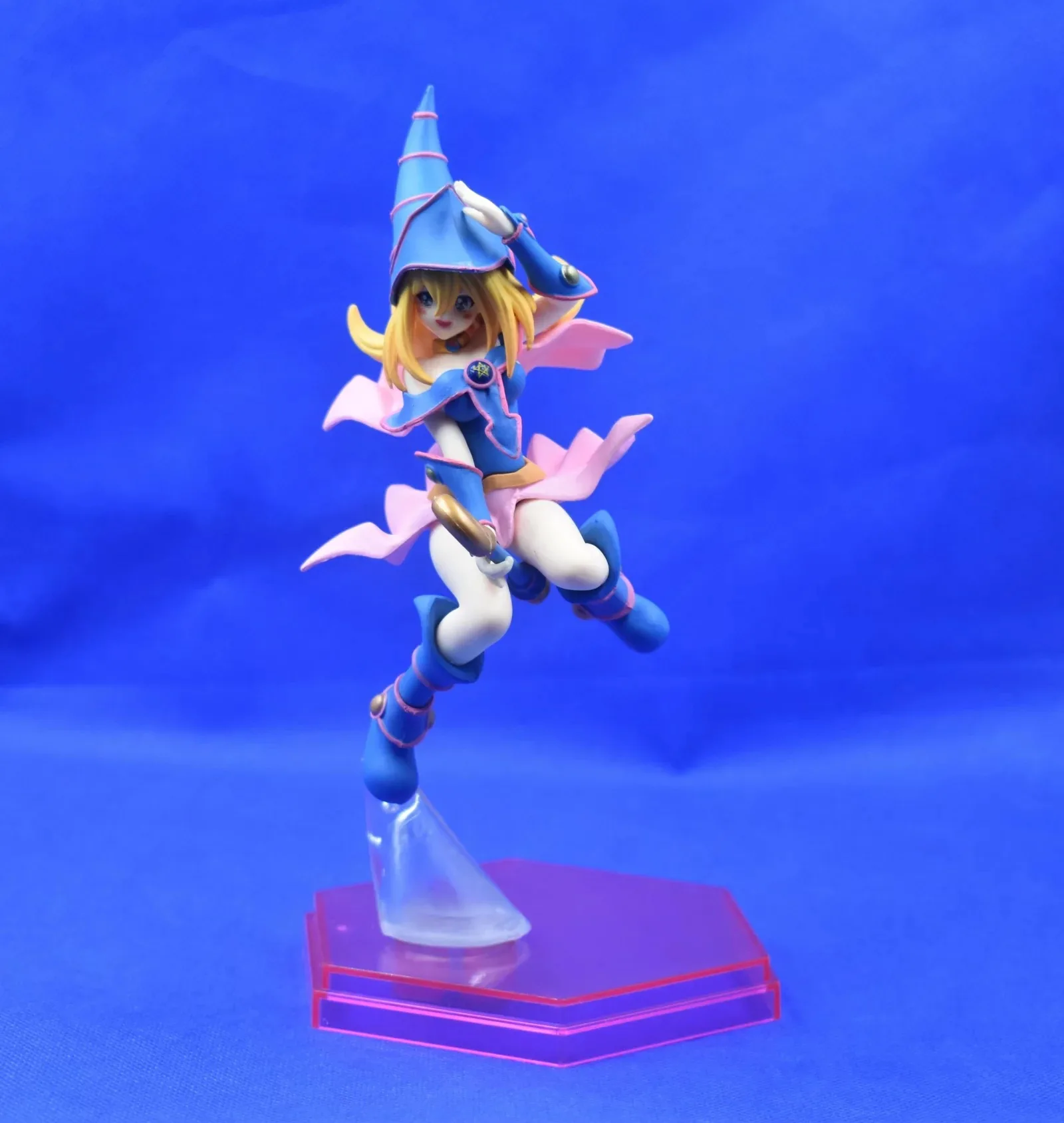 

21cm Anime Figurine Dark Black Magician Girl PVC Action Figure Kawaii Sexy Girl Model Statue Decoration Doll Toys