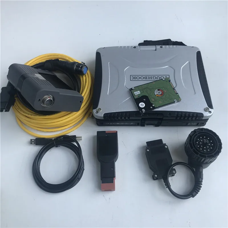 

Multi-language 12/2021V Software IS-D/P for BMW ICOM A2 Diagnosis Tool with Used Laptop i5 4gb CF19 Military Toughbook