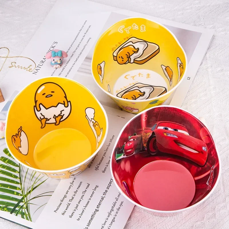 Милая Мелодия PomPomPurin аниме Kawaii Sanrio Ins миска для детского питания креативная