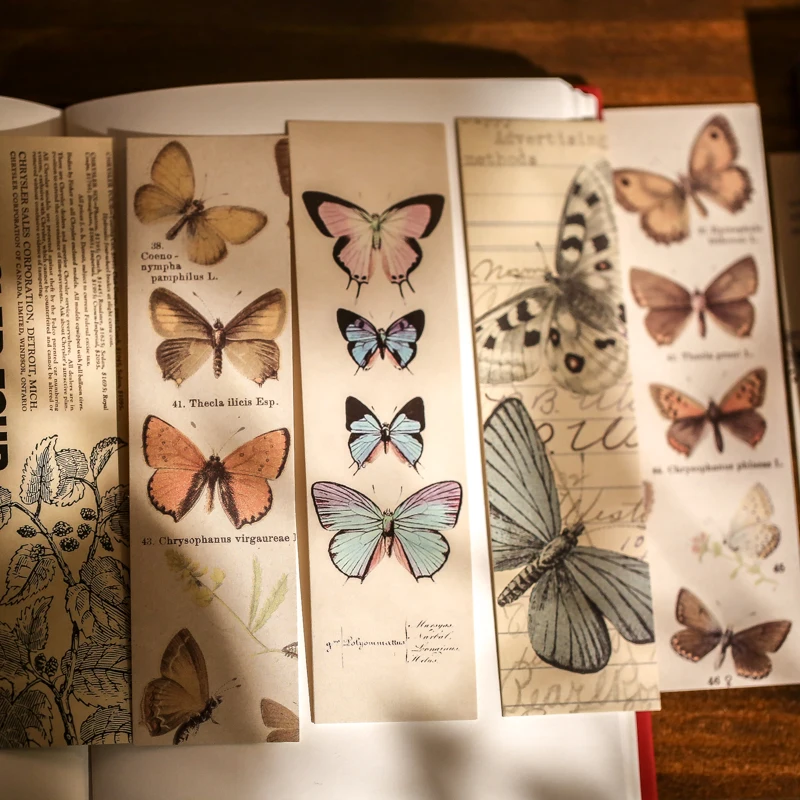 Классические простые закладки для книг Dimi 30 Книжная этикетка в стиле ретро