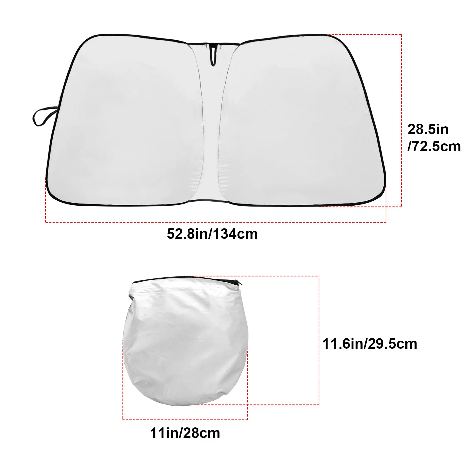 Солнцезащитный козырек на лобовое стекло автомобиля для Toyota Camry 2019 2020 2021 2022 2023