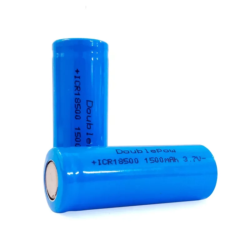 

NEW 18500 1500mAh 3.7 V Rechargeable Battery Recarregavel Lithium Ion Battery for LED Flashlight