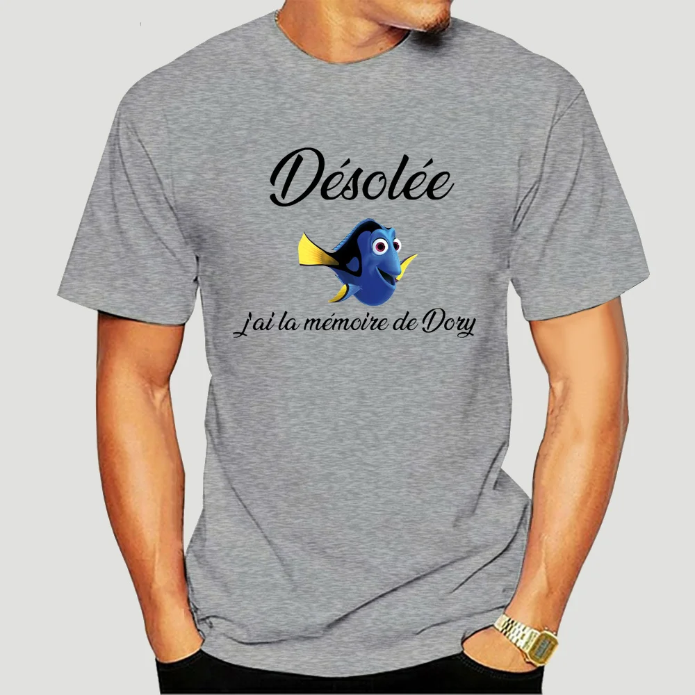 

Men Funny T Shirt Fashion tshirt Desolee Jai La Memoire De Dory Women t-shirt-1453D