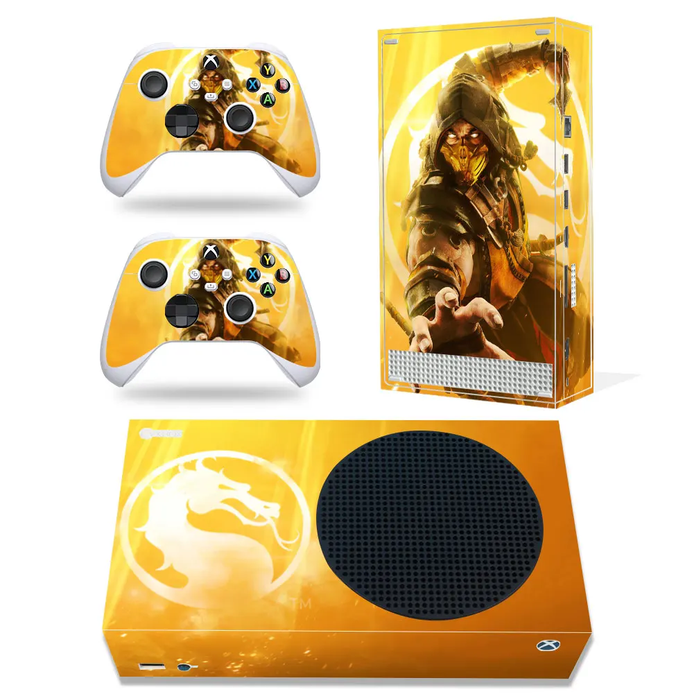 

MORTAL KOMBAT Design For Xbox Series S Skin Sticker Cover For Xbox series s Console and 2 Controllers