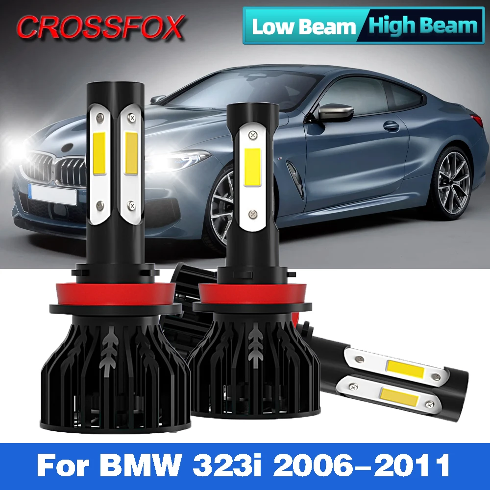 

90W Led Canbus 12000LM Car Headlight Bulbs H7 CSP Chip LED Light Turbo Lamp 6000K Canbus Car Light For BMW 323i 2006-2011
