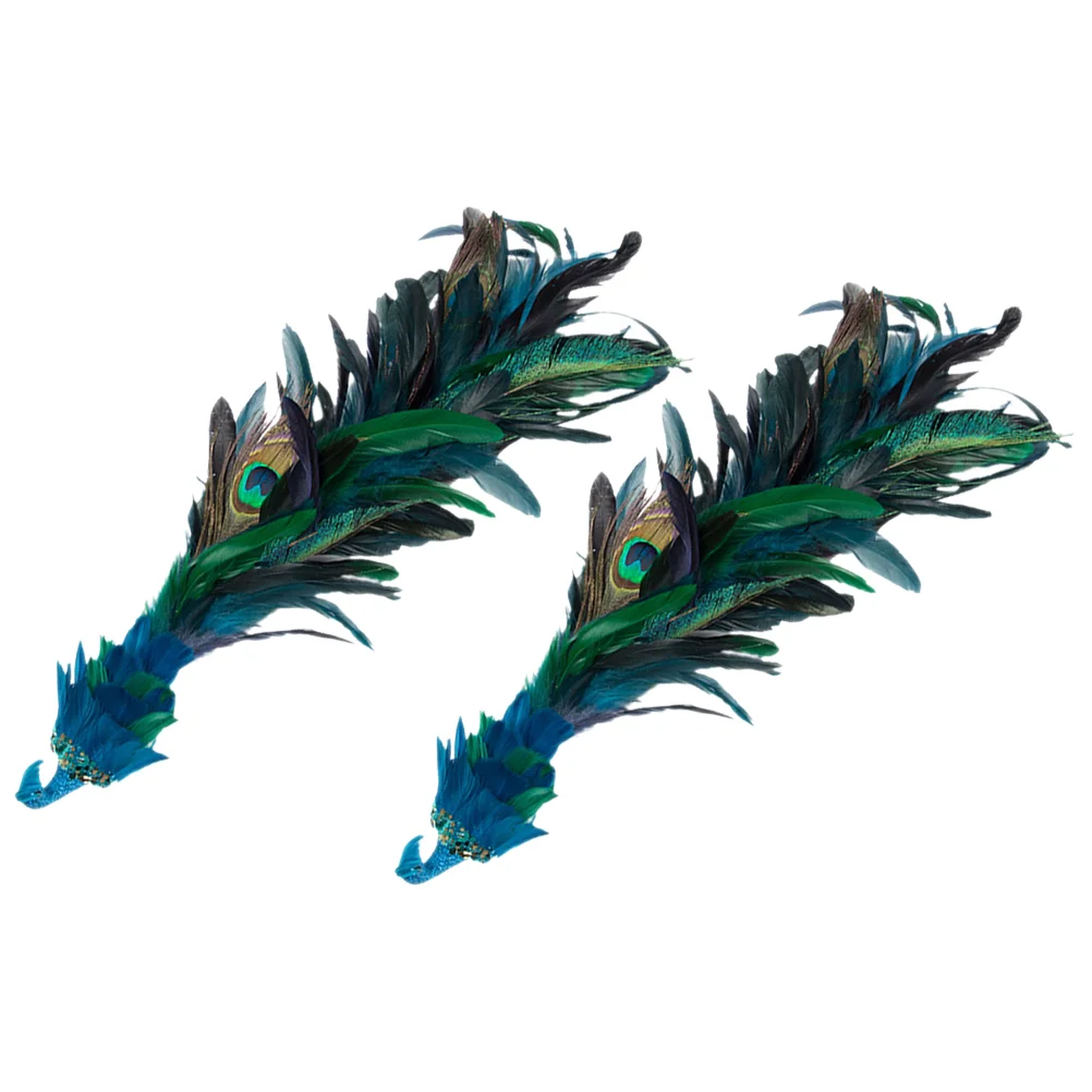 

Glitter Peacock Clip Decor Clip On Tree Decoration Long Tail Clip Home Decor Peacock Clip Ornament