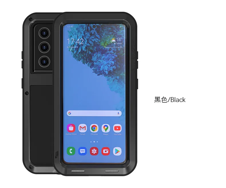 

Для Samsung Galaxy S21 S20 S10 S10E 5G чехол LOVE MEI ударопрочный грязеотталкивающий водонепроницаемый металлический бронированный чехол Coque для S21 Ultra Plus