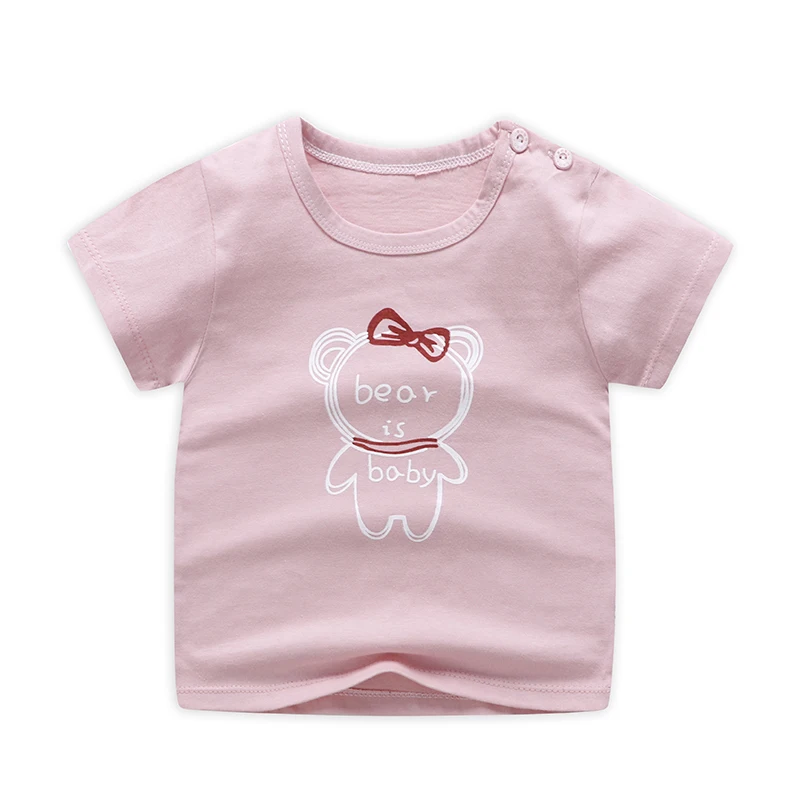 

От 1 до 6 лет, повседневный Модный летний хлопковый пуловер с короткими рукавами и круглым вырезом для маленьких мальчиков футболки с рисунк...