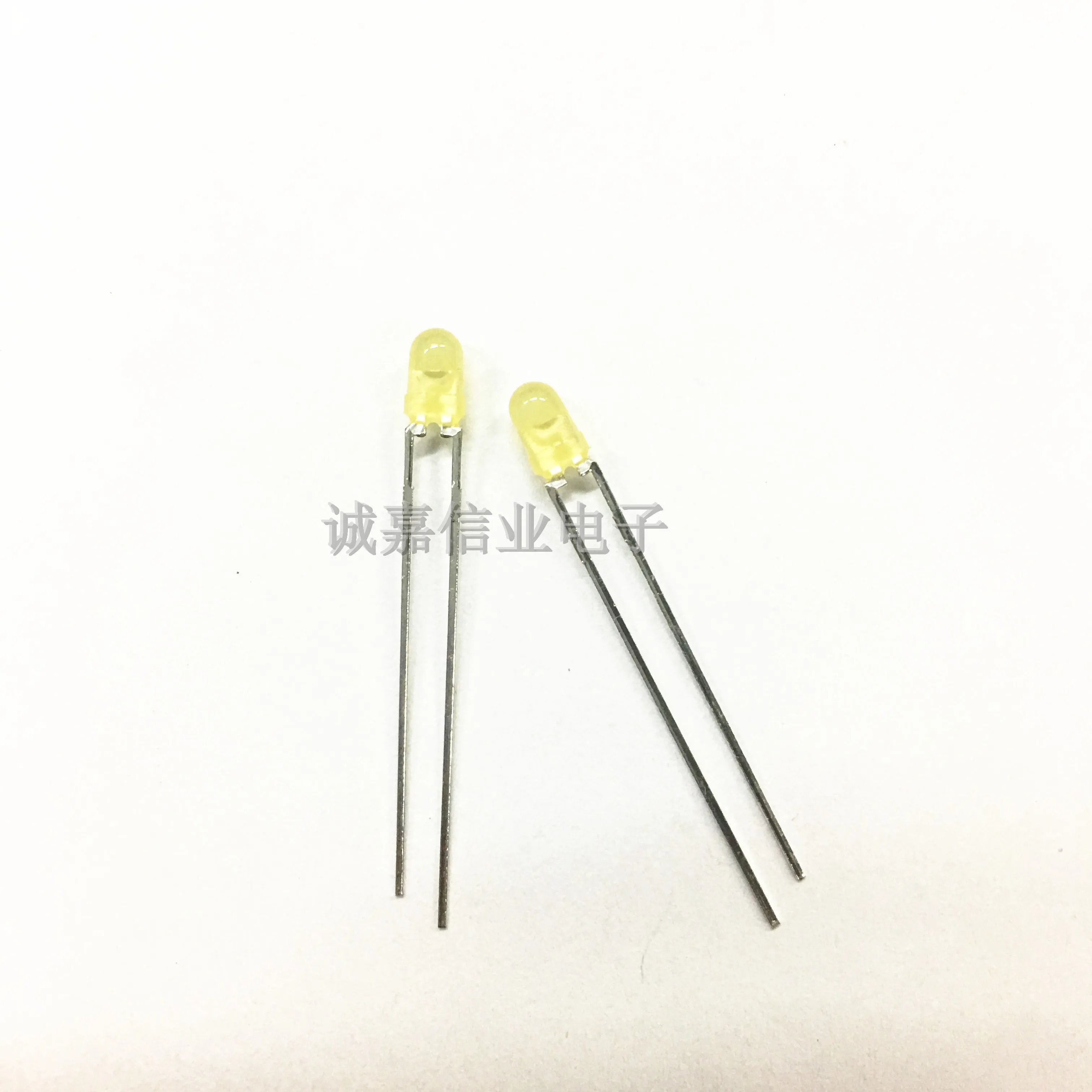 10 шт./партия стандартные светодиоды-сквозное отверстие желтый диффузор 100 нм мкд