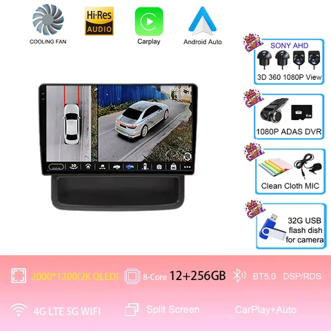 Автомобильный радиоприемник Android 15 для Renault Trafic 2 для Nissan primastar 2006-2014 Мультимедийный видеоплеер Навигация GPS