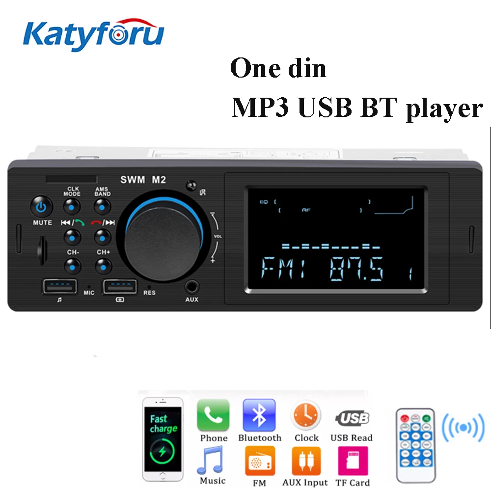 7 Ford Focus Mk2 Radio Coche Con Bluetooth Passat B8 Som Automotivo