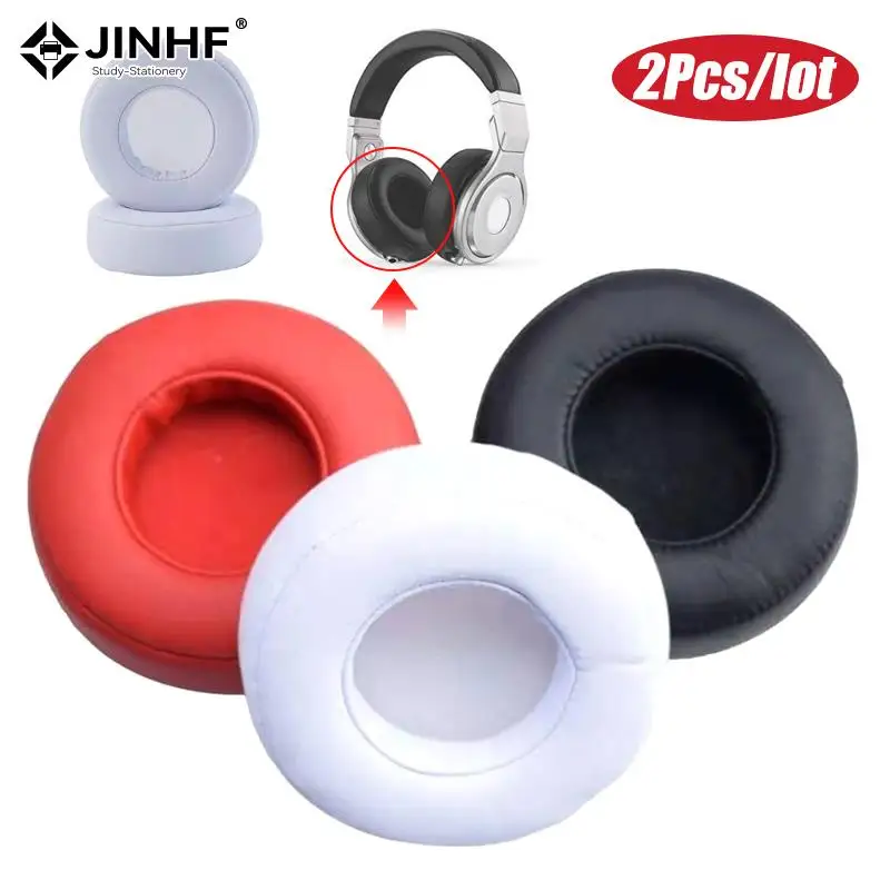 

1Pair Replaced Leather Earpads Ear Cushion Cover for Beats By Dr. Dre Pro Detox Headphones Accessories