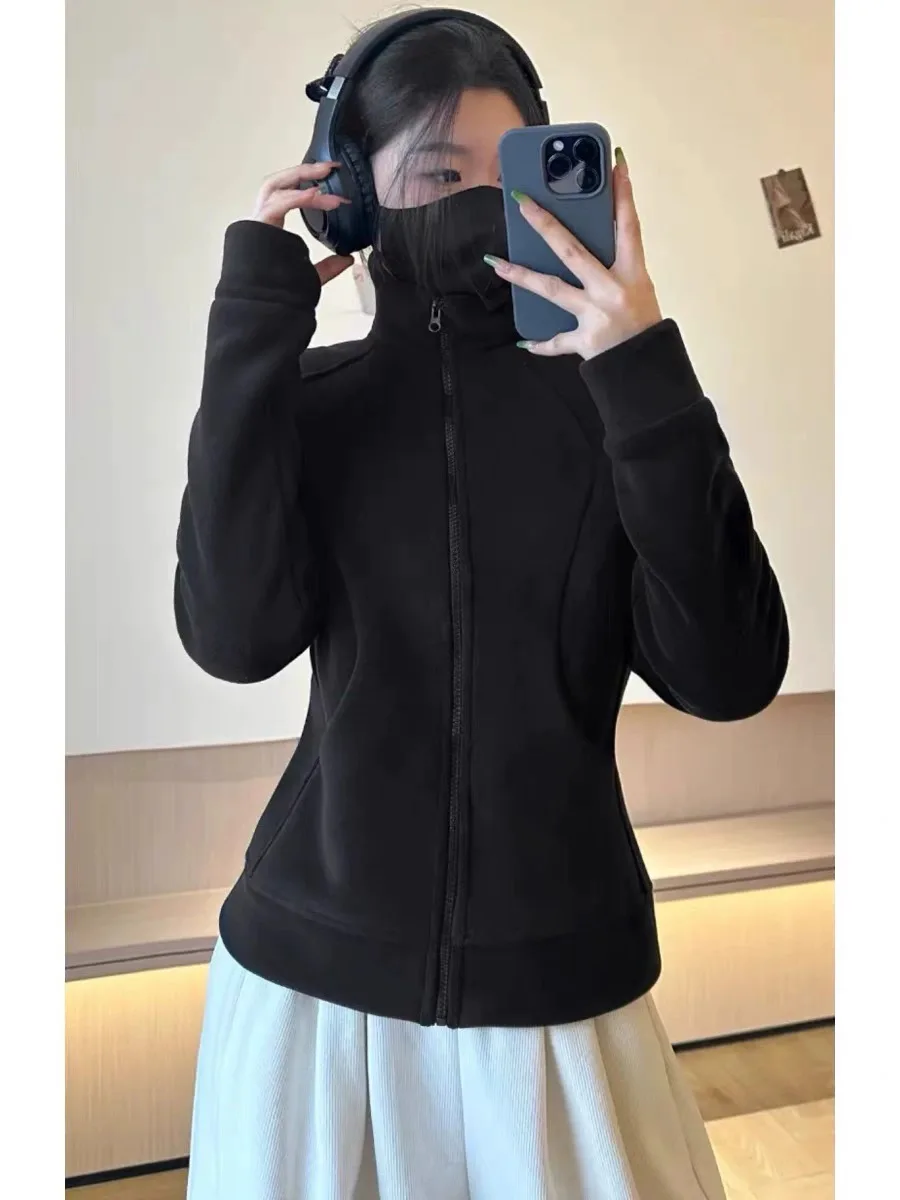 Американская теплая двусторонняя специальная тяжелая флисовая толстовка с