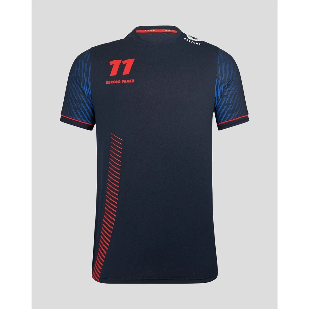 

2023 F1 Team Crewneck T Shirt for Men Racing Suit Dutch Verstappen Driver Oversized T-shirt High Men's Clothing Casual Tops