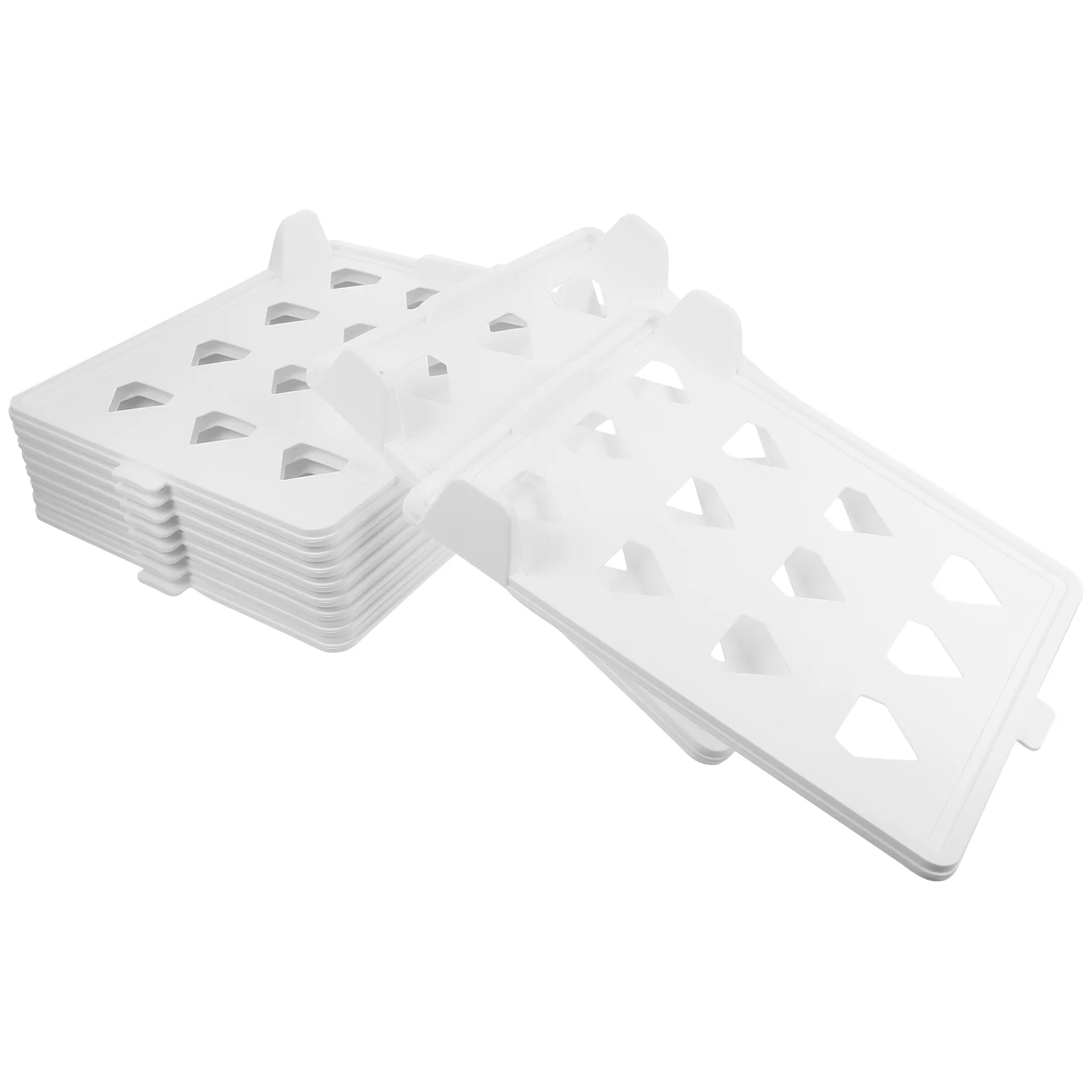 

10pcs Useful Garments Folding Board Clothes Stacking Board for Dresses Pants T-shirts