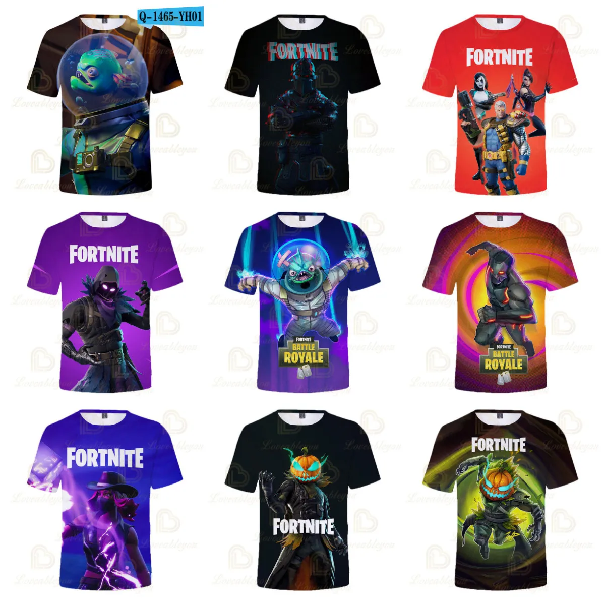 

Women T-shirt Fortnite Victory Child Wear Battle Royale 3d Swearshirt Boys Girls Tops Kids Men Hero T-shirt Teen Clothes