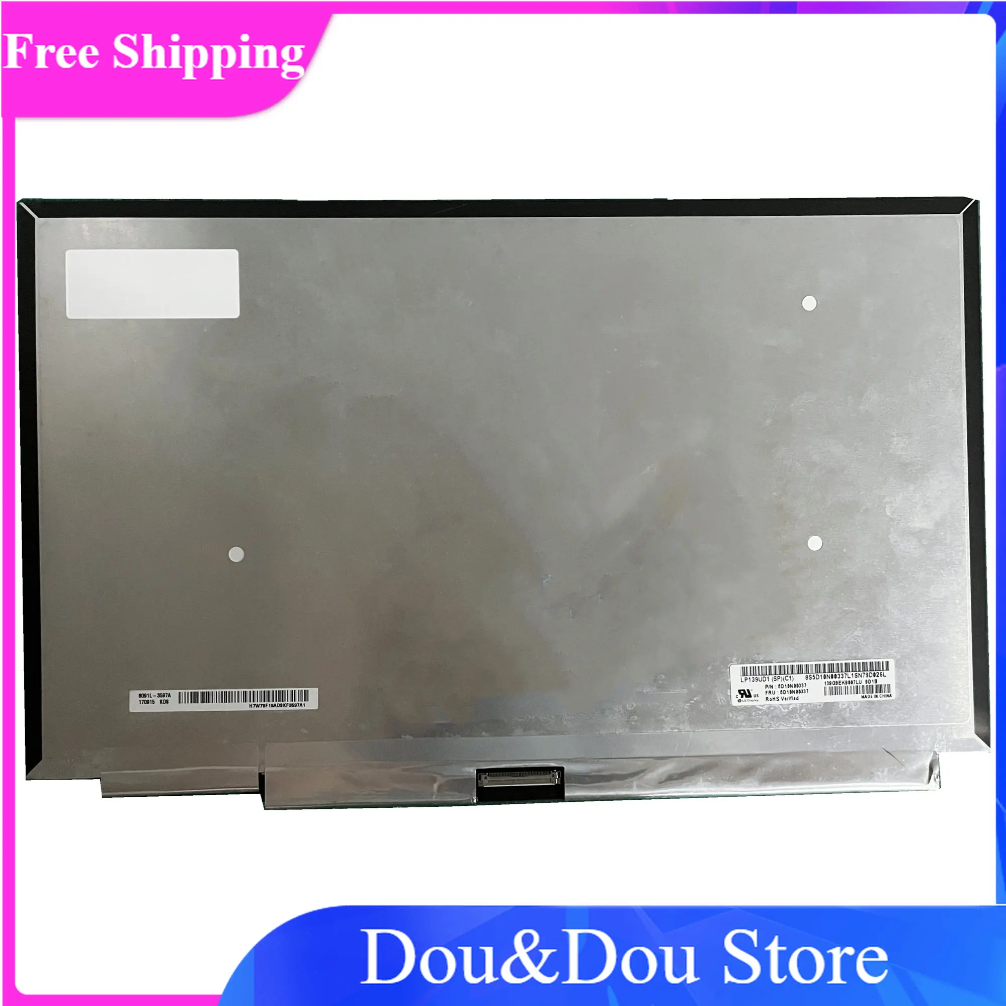 

LP139UD1 SPC1 FOR Lenovo Yoga 920-13ISK NON-TOUCH 3840X2160 UHD 13.9" Laptop LCD Screen