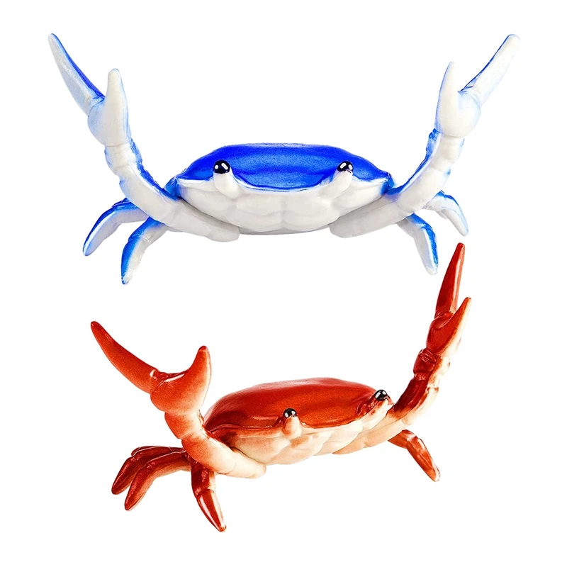 

2 Pcs Creative Cute Crab Pen Holder Weightlifting Crabs Pen Holder Bracket Storage Rack Gift Stationery