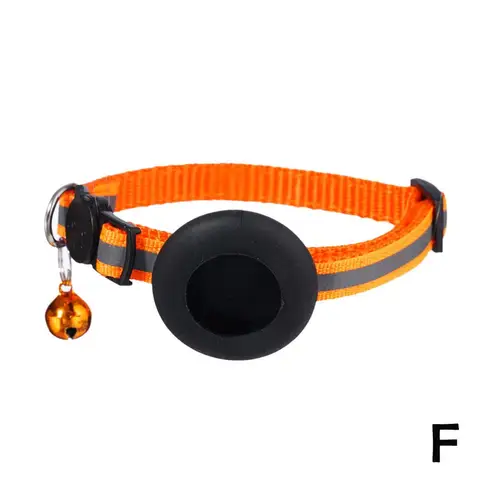 Милый Светоотражающий ошейник для домашних животных, адресная подвеска с колокольчиком, для слежения за собаками и кошками, ночная защита от потери