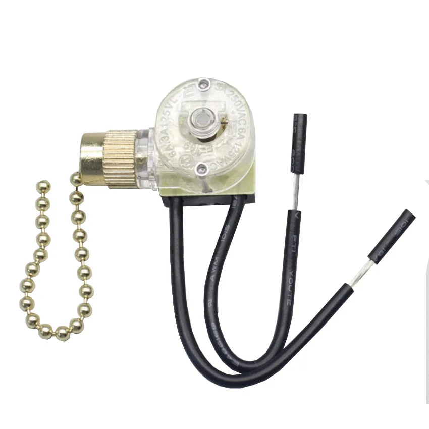 

Pull Chain Switch Zing Ear ZE-109 Ceiling Fan Switch Ceiling Fan Light Lamp