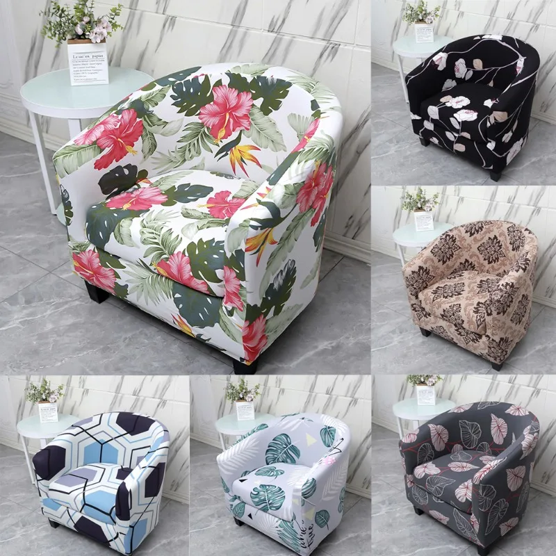 Чехлы для стульев эластичные кресел одноместных диванов барной стойки