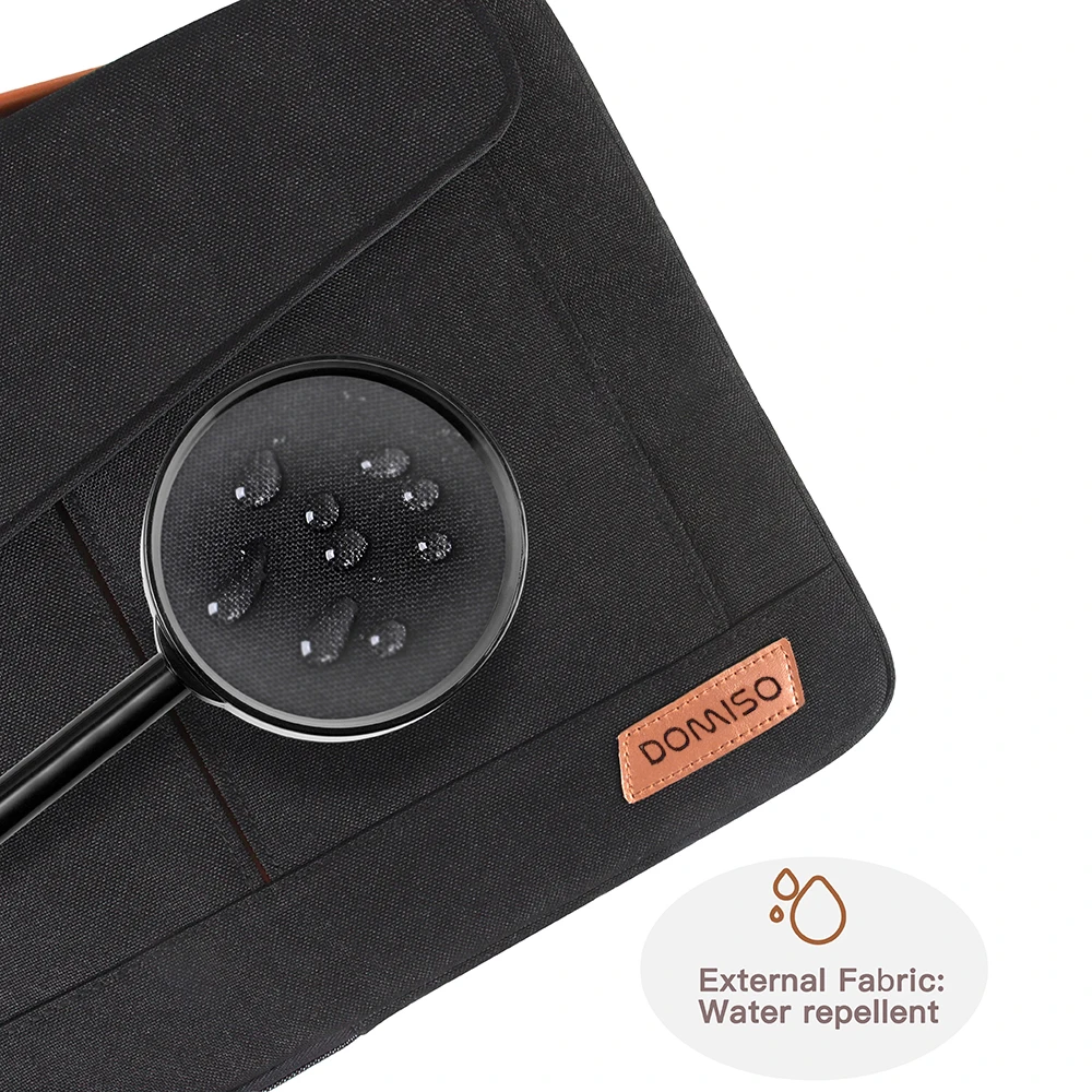 DOMISO 14 15 6 17-дюймовая сумка для ноутбука водостойкий деловой портфель через плечо