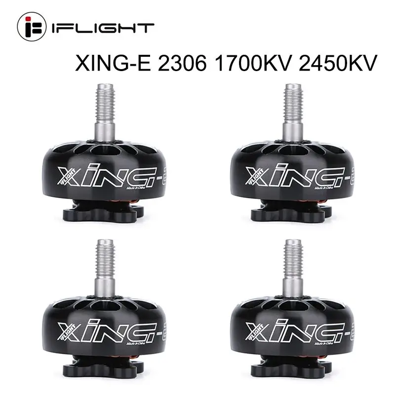 Бесщеточный двигатель iFlight XING E PRO 2306 кв 2-6S бесщеточный для радиоуправляемых