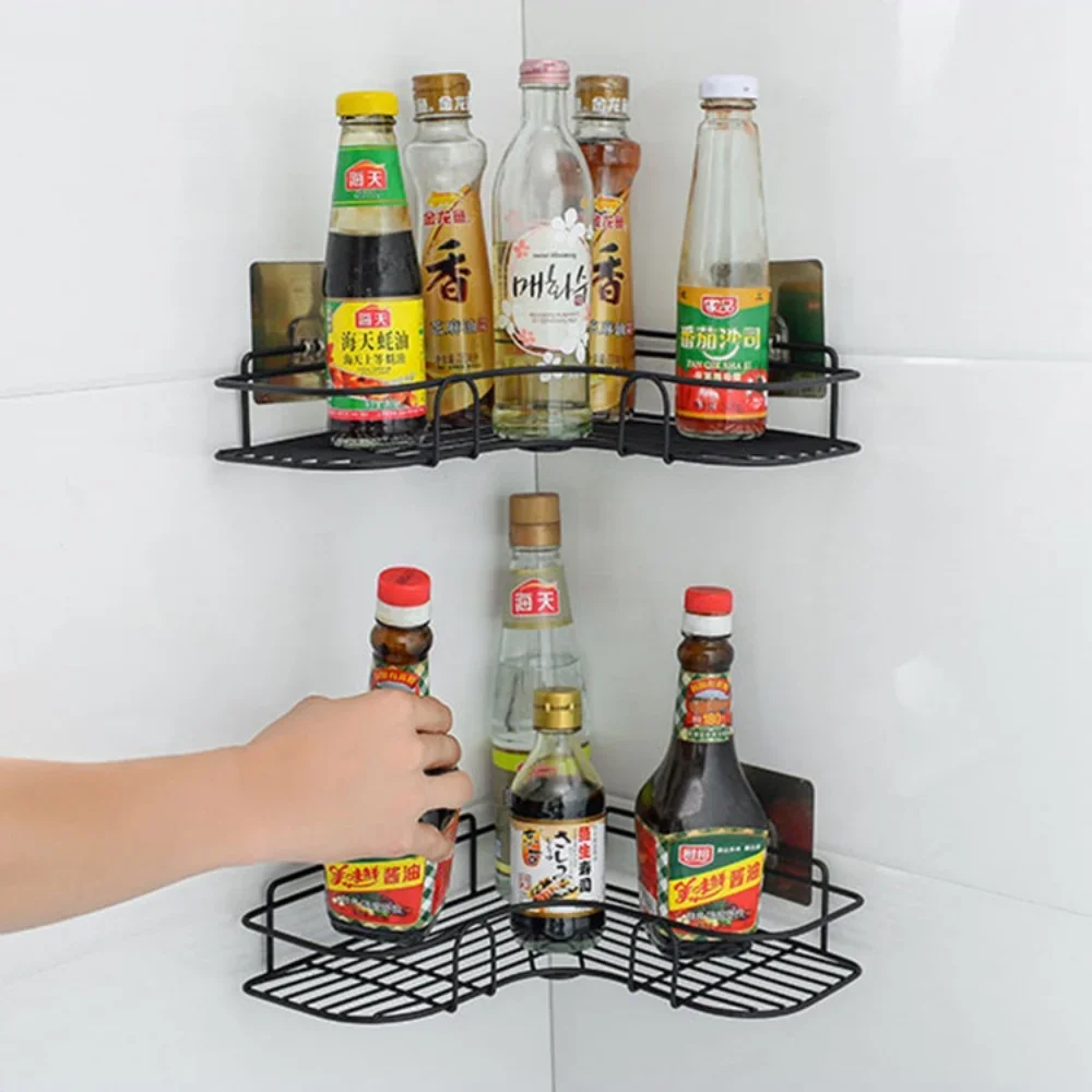 1 шт. неперфорированная ванная комната треугольная полка настенный унитаз