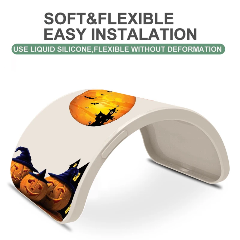 Halloween Pumpkin Skull For Xiaomi Redmi K70 K60 K60E K50 K50i K40 Gaming Ultra K40S K30 K30S K20 Pro Phone Case Funda Coque