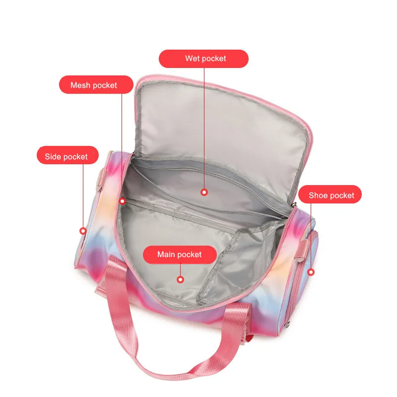 Спортивные сумки для спортзала молодых женщин путешествий йоги большой мужской