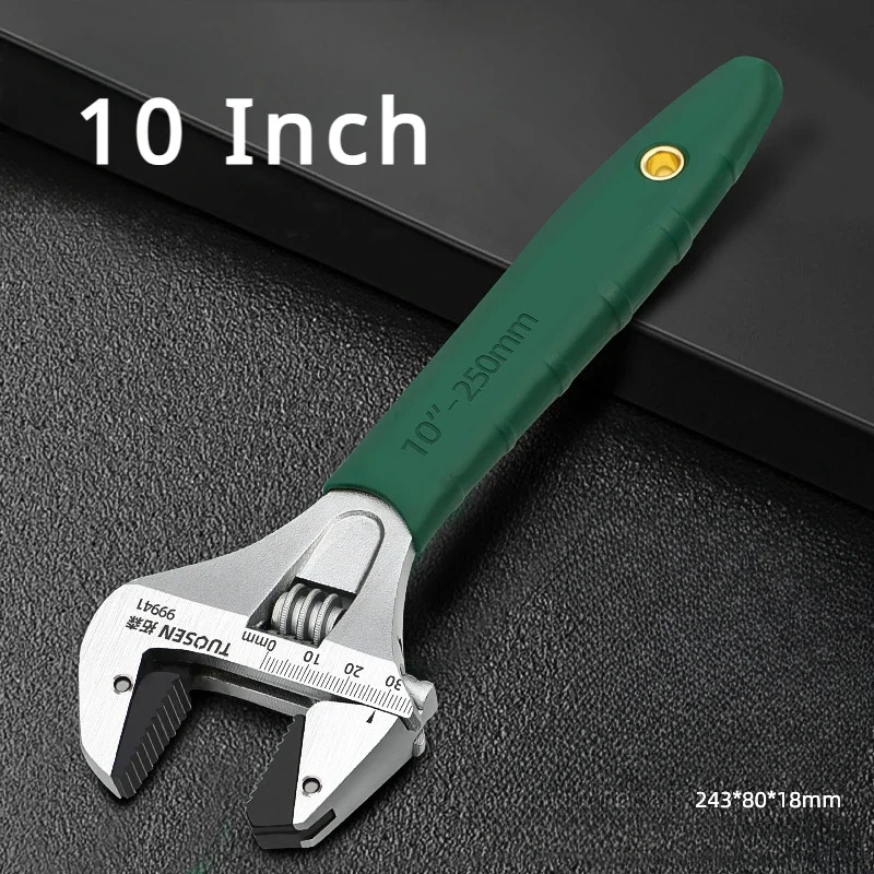 

Открытый регулируемый гаечный ключ, универсальный гаечный ключ с точной шкалой 8/10/12 дюймов, регулируемый гаечный ключ, ручные аппаратные инструменты