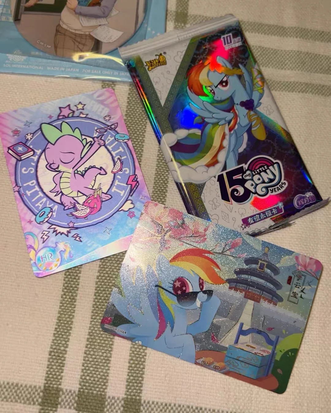 Фото Подлинная KAYOU My Little Pony Card Friendship Eternal Card Moon Bag 8th Bullet Коллекционные карты Аниме Милые игрушки Подарки для детей №2