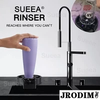 faucet glass rinser for home sink automatic cup scourer washer bar coffee pitcher wash cups tool household kitchen accessories