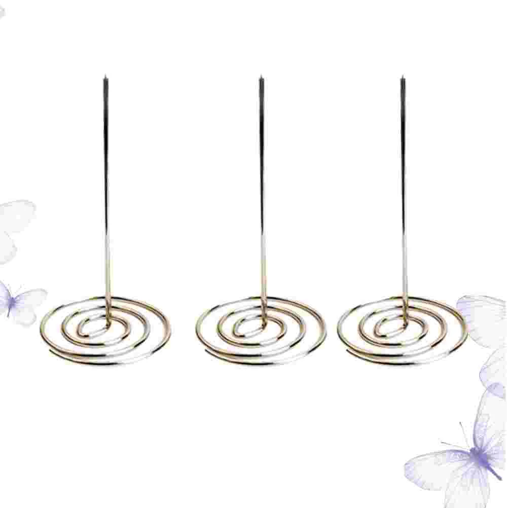 3 шт. папка с иглами для чеков ресторанный аксессуар меню держатель счетов вилка