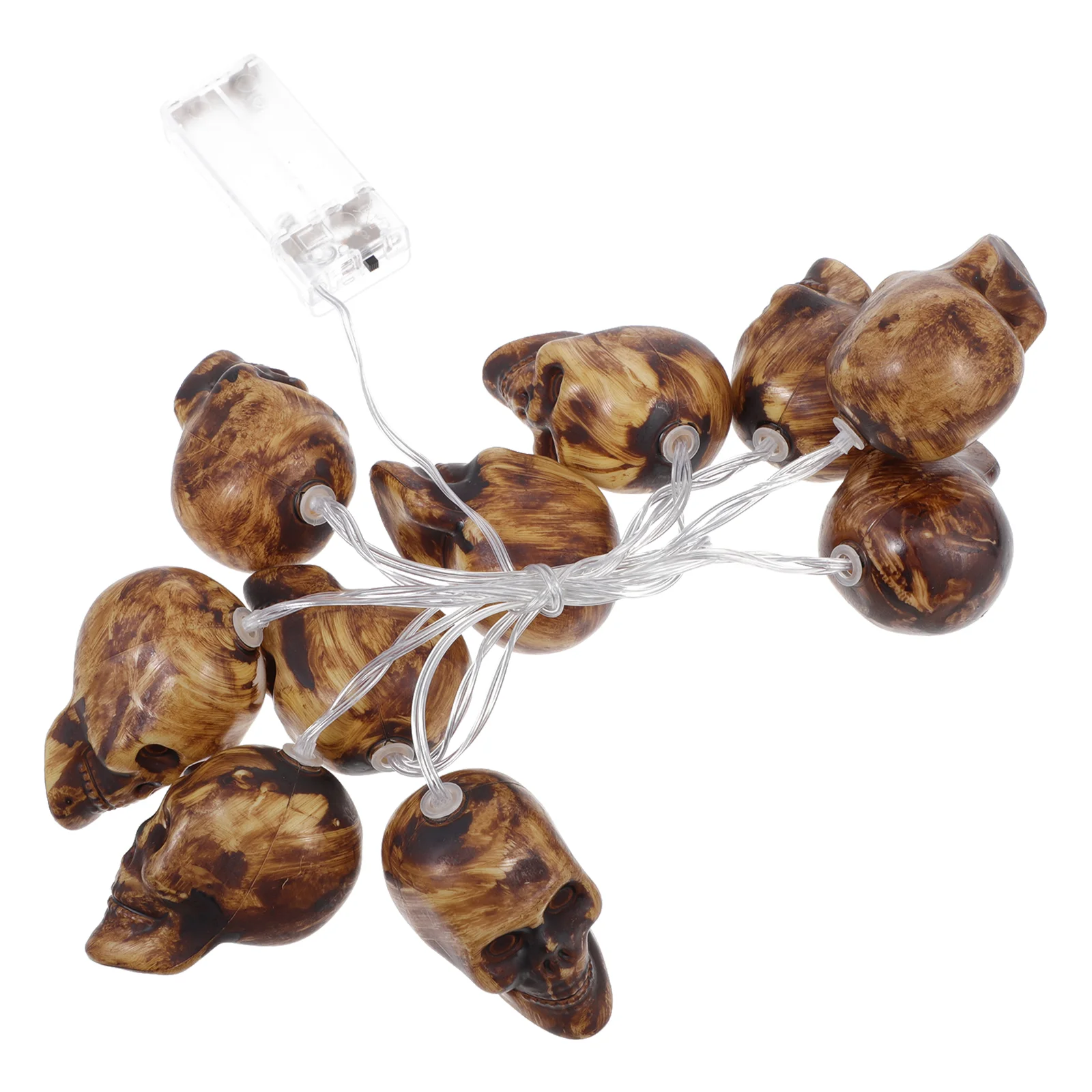 Уникальные гирлянды с черепом светодиодные ночные украшения для дома