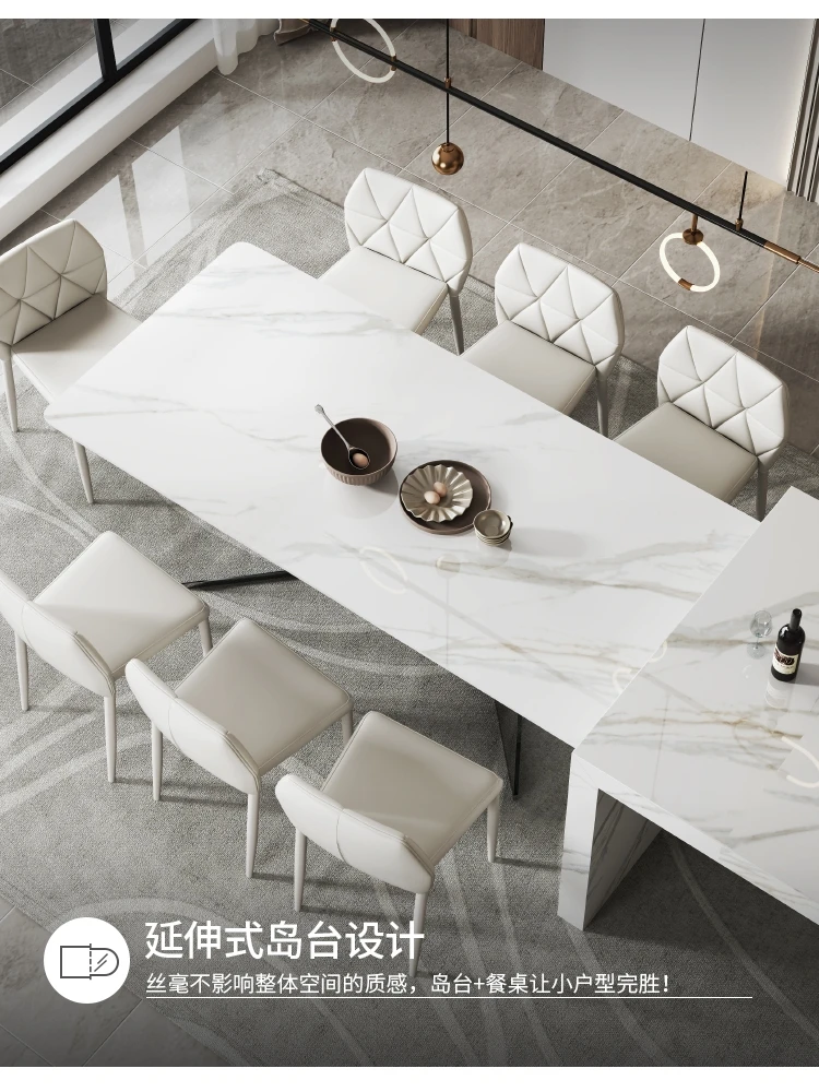 

Custom-made acrylic rock table Modern simple household small-sized design transparent tempered glass 2021 new dining table