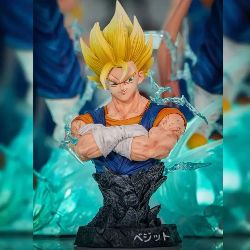 В наличии JT Toys Dragon Ball Z Vegetto Фигурка HB Люминесцентная Трехголова Замена Фигурка Супер Сайян Статуя JT Модель Игрушки Подарки (art.: 3920d288ca22f) - 3920d288ca22f