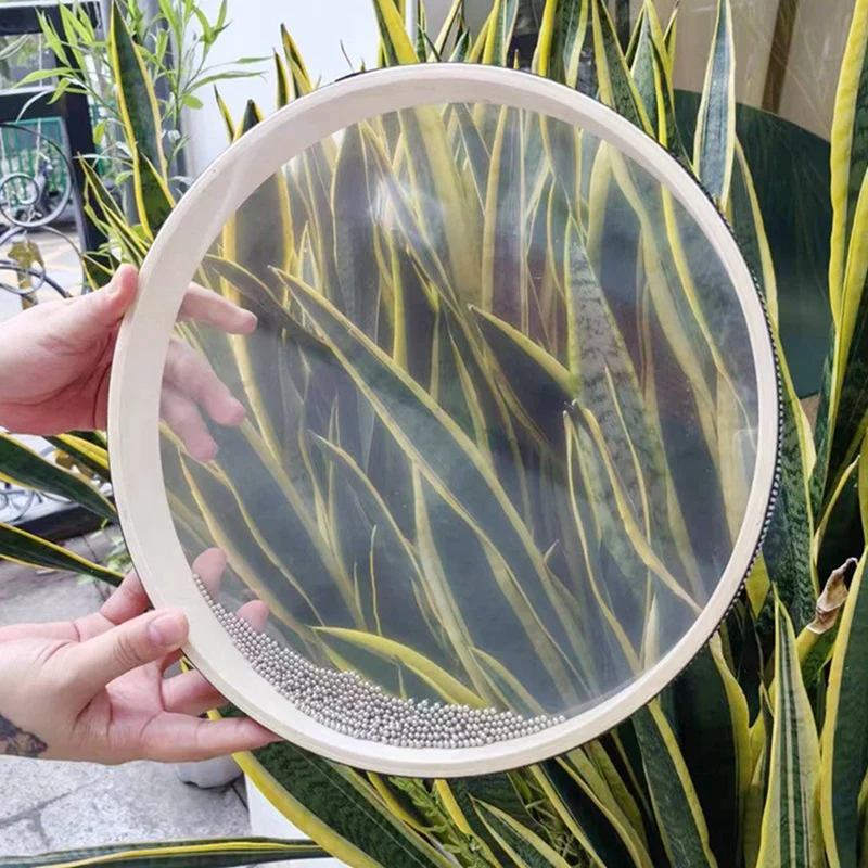 Двусторонний волновой барабан океанский барабанщик деревянный морской звуковой