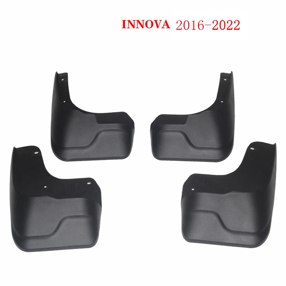 

4pcs Heavy Duty Molded Splash Mud Flaps Guards Fenders For Toyota INNOVA 2016-2022