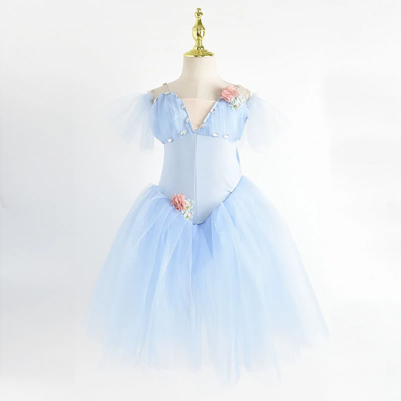 Профессиональная балетная пачка для девочек синее розовое блюдо блинная