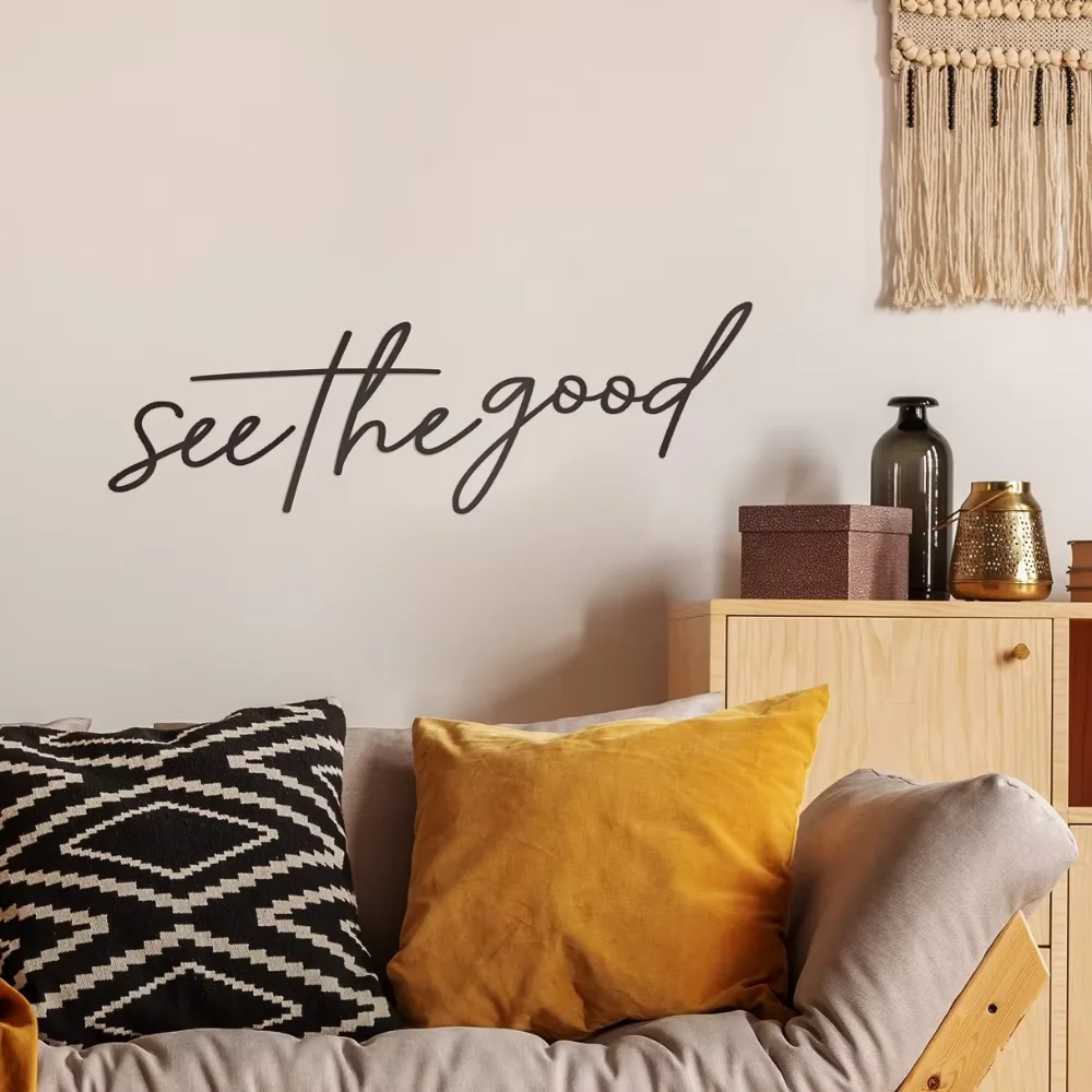 Металлический Настенный Рисунок - Стильный Вырез Декор Для Дома Или Офиса