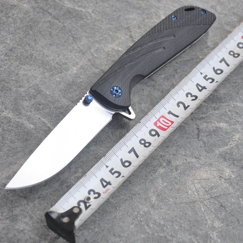 Складной нож 9Cr18Mov лезвие G10 рукоятка Jackknife военный тактический карманный