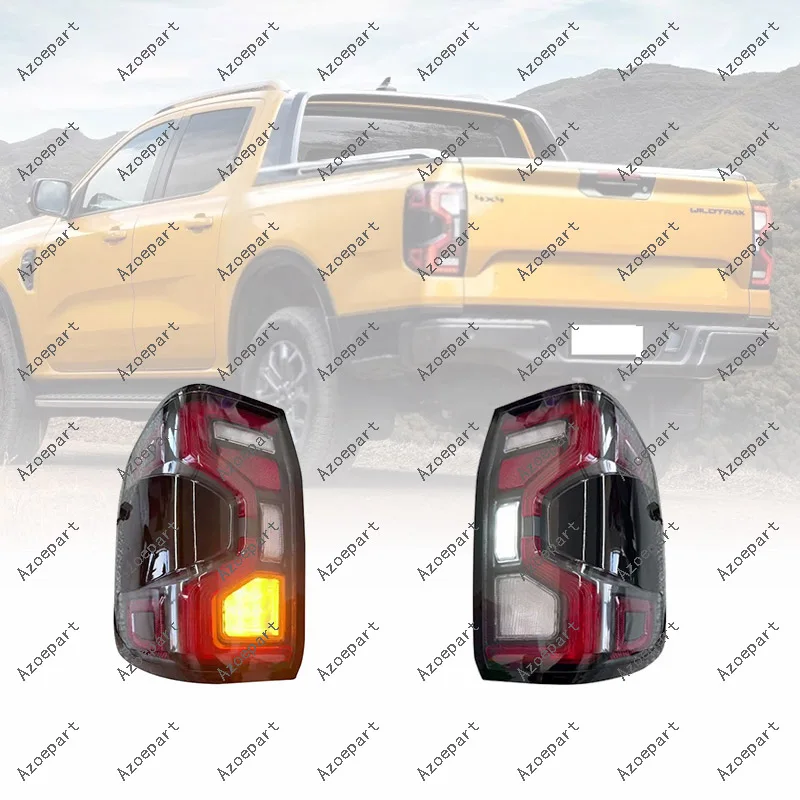 

Pair LED Tail Light Taillight For Ford Ranger T9 2023 PX4 MK4 XL XL+ XLS XLT SPORT