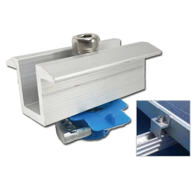 10 шт. концевой зажим для крепления на панели солнечного модуля 30 мм 35 ​​мм 40