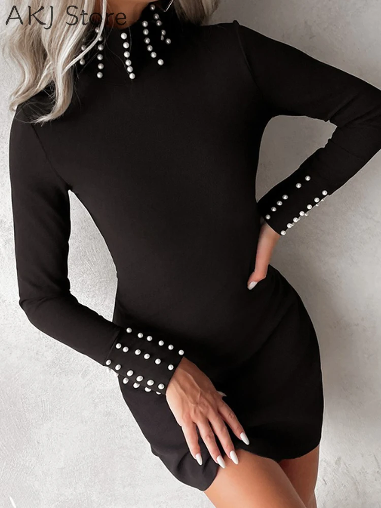 Женское Повседневное платье с длинным рукавом