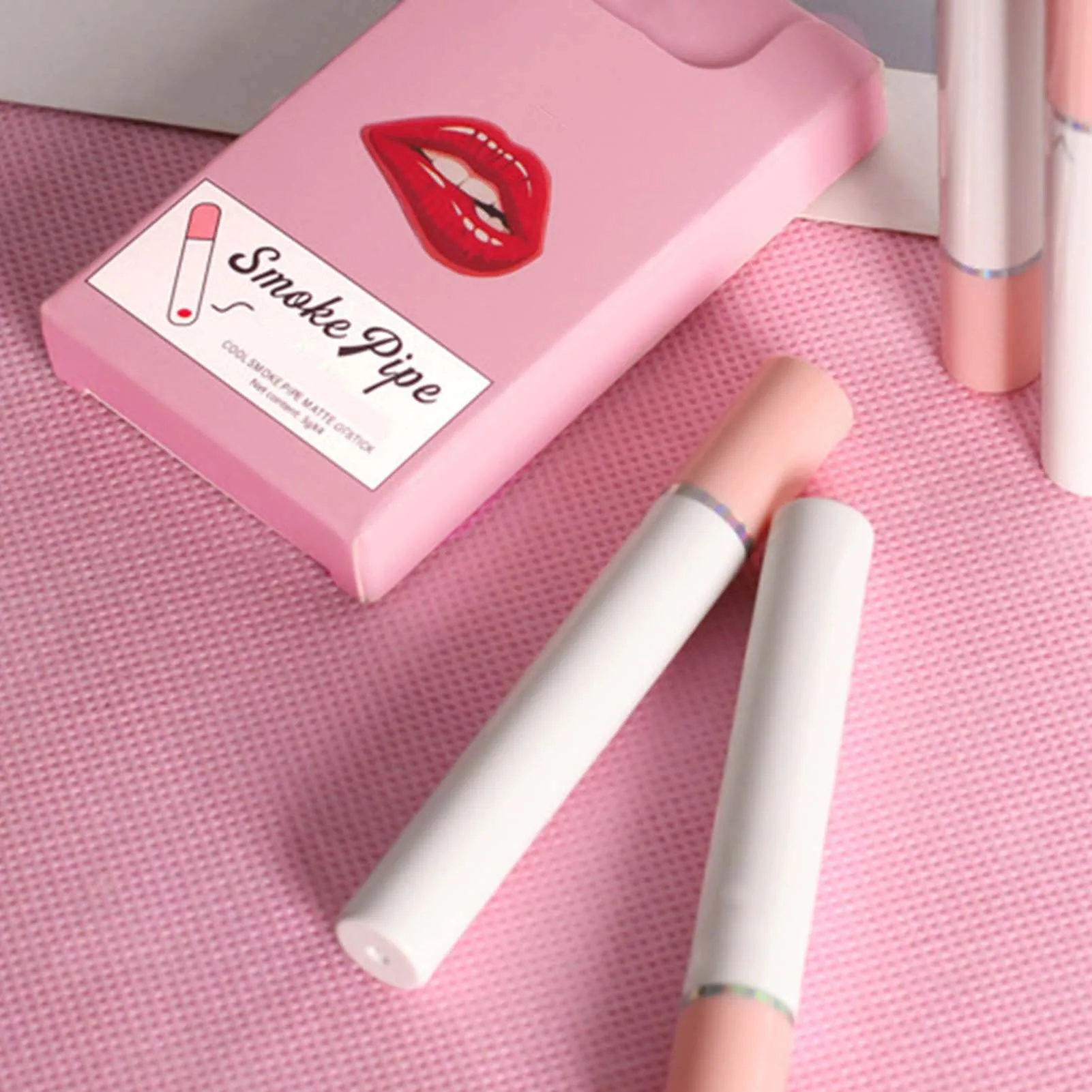 

Small Tube Matte Lipstick High Color Waterproof Lip Stick For Women